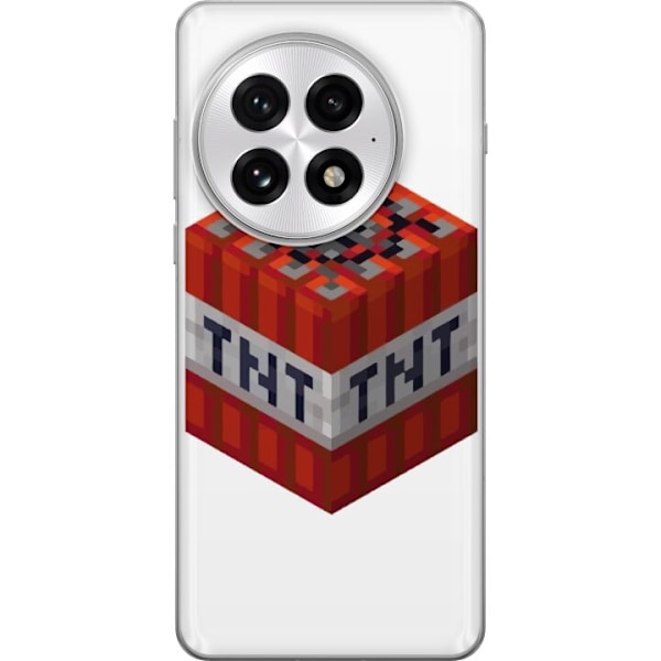 OnePlus 13 Läpinäkyvä kuori Minecraft TNT