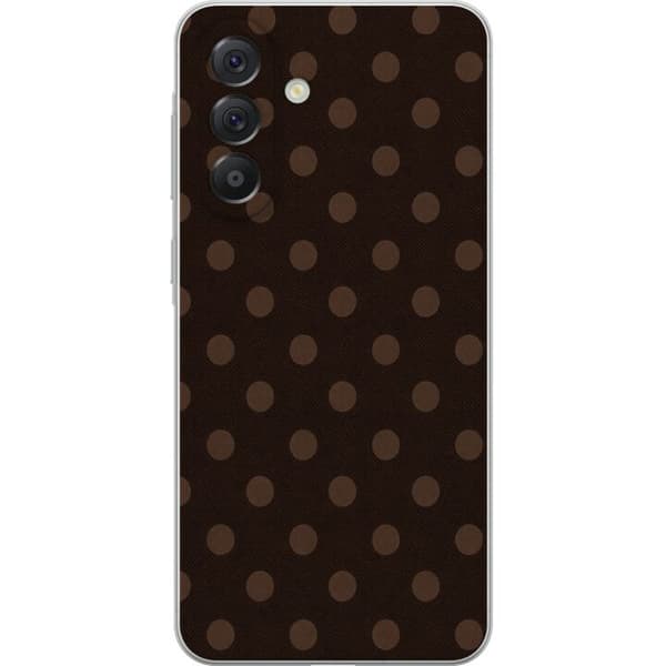 Kompatibelt Mobilskal till Samsung Galaxy A57 Mocha Dots brun