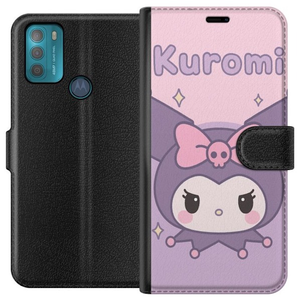 Motorola Moto G50 Tegnebogsetui Kuromi Kawaii