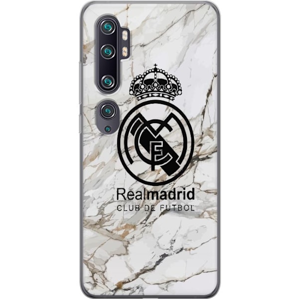 Xiaomi Mi Note 10 Läpinäkyvä kuori Real Madrid