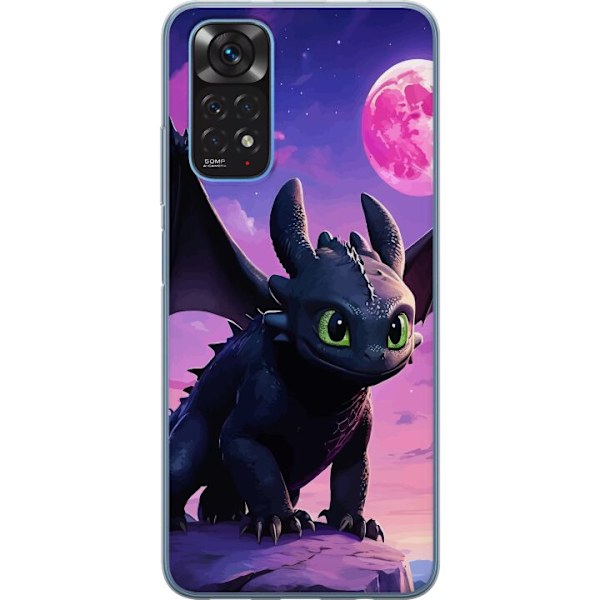 Xiaomi Redmi Note 11 Genomskinligt Skal How to Train Your Dragon (Draktränaren)