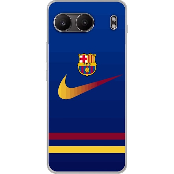 OnePlus Nord 4 Gennemsigtig cover FC Barcelona