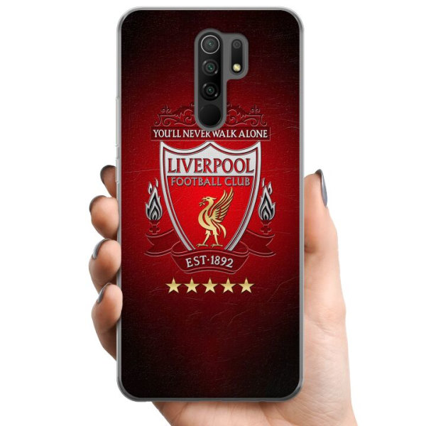 Xiaomi Redmi 9 TPU Mobilcover YNWA Liverpool