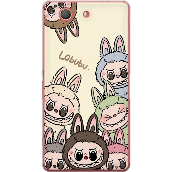 Sony Xperia Z3 Compact Genomskinligt Skal Labubu Pastel Collection