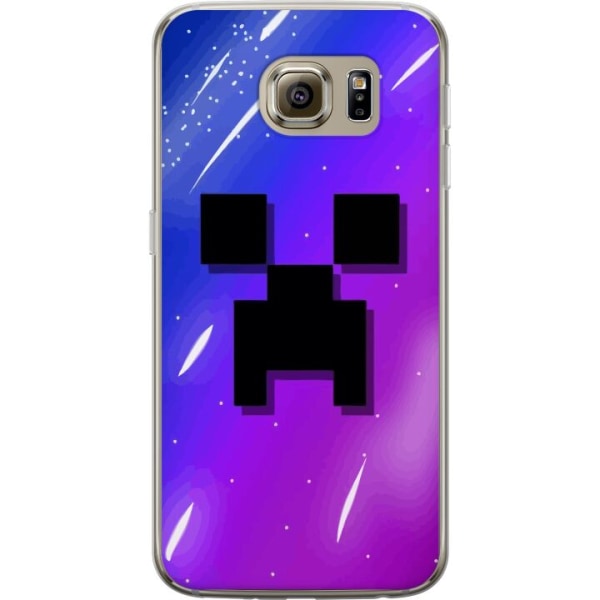 Samsung Galaxy S6 Läpinäkyvä kuori Minecraft
