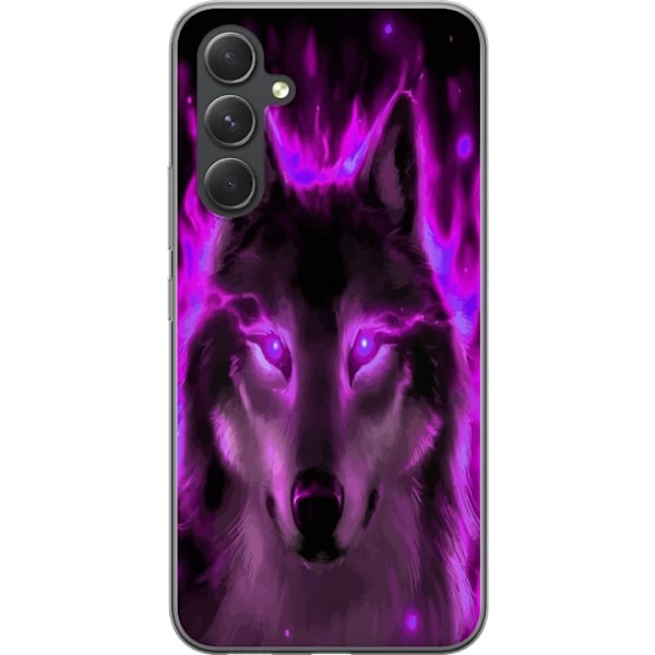 Samsung Galaxy S24+ Genomskinligt Skal Varg