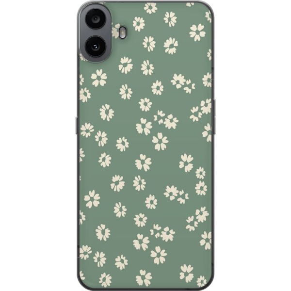 Nothing CMF Phone 1 Genomskinligt Skal Blomsterdröm – färgglatt blommönster