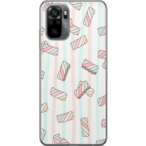 Xiaomi Redmi Note 10S Läpinäkyvä kuori Marshmallow
