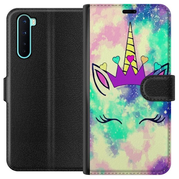 OnePlus Nord Plånboksfodral Enhörning / Unicorn