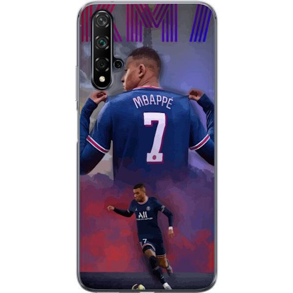 Huawei nova 5T Läpinäkyvä kuori MAP Jalkapallo Design Graafinen Kuviointi Moderni Urheiluaihe Trendikäs Jalkapallo Suosittu Graafinen Tyyli Motiiv