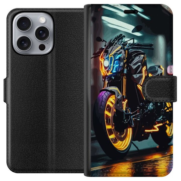 Apple iPhone 16 Pro Max Tegnebogsetui Motorcykel