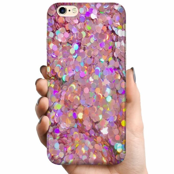 Apple iPhone 6 TPU Mobilskal Glitter