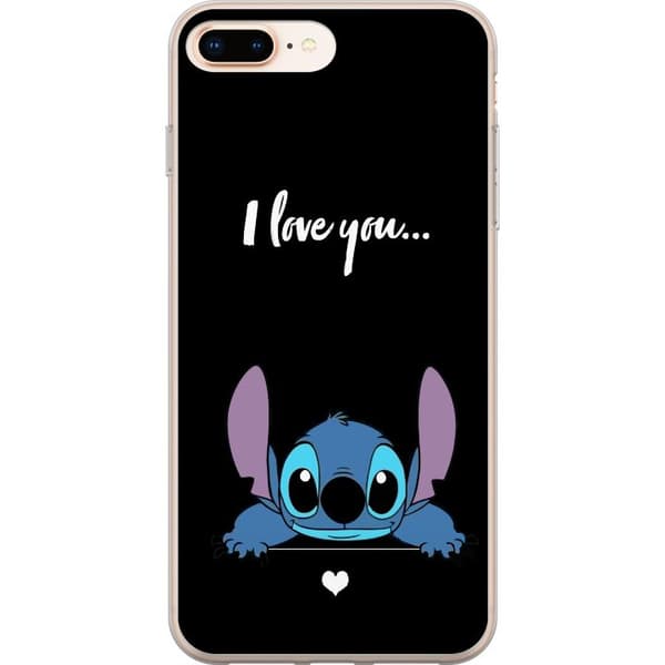 Kompatibel Mobilcover til Apple iPhone 8 Plus Stitch Jeg Elsker Dig