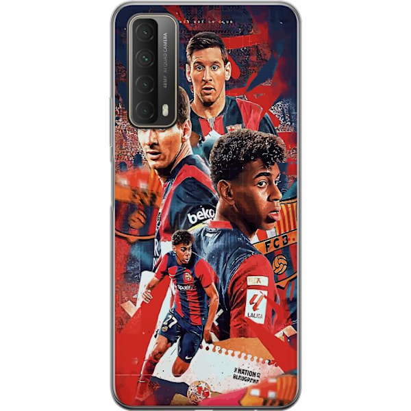 Huawei P smart 2021 Genomskinligt Skal Yamal Lamine x Messi