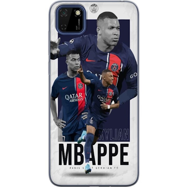 Huawei Y5p Genomskinligt Skal Kylian Mbappé