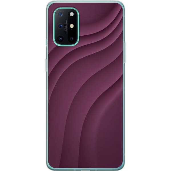 Kompatibelt Mobilskal till OnePlus 8T Plum Waves lila