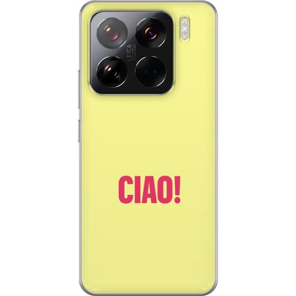 Kompatibelt Mobildeksel til Xiaomi 15 Pro Rosa CIAO gul