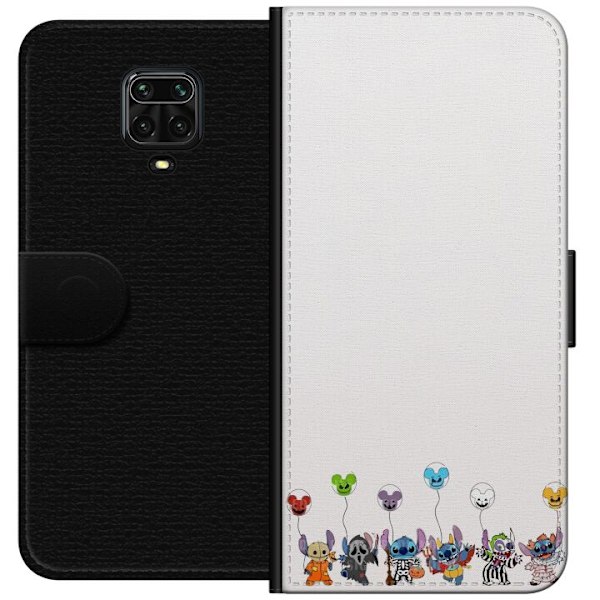 Xiaomi Redmi Note 9 Pro Lompakkokotelo Stitch Puku