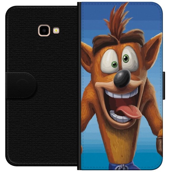 Samsung Galaxy J4+ Tegnebogsetui Crash Bandicoot