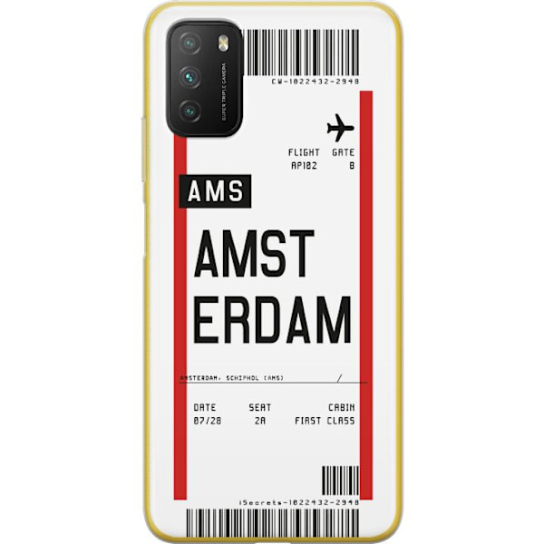 Xiaomi Poco M3  Gennemsigtig cover Amsterdam