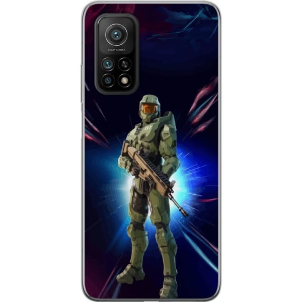 Xiaomi Mi 10T 5G Läpinäkyvä kuori Fortnite - Master Chief