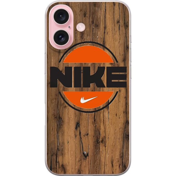 Apple iPhone 16 Gjennomsiktig deksel Nike