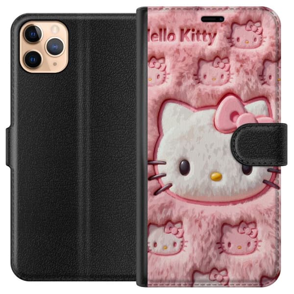 Kompatibel Tegnebogsetui til Apple iPhone 11 Pro Max Sød pink