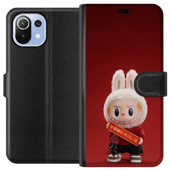 Xiaomi Mi 11 Lite Tegnebogsetui Pop Mart The Monsters Labubu H