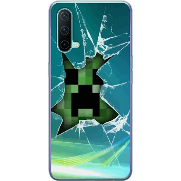 OnePlus Nord CE 5G Genomskinligt Skal MineCraft
