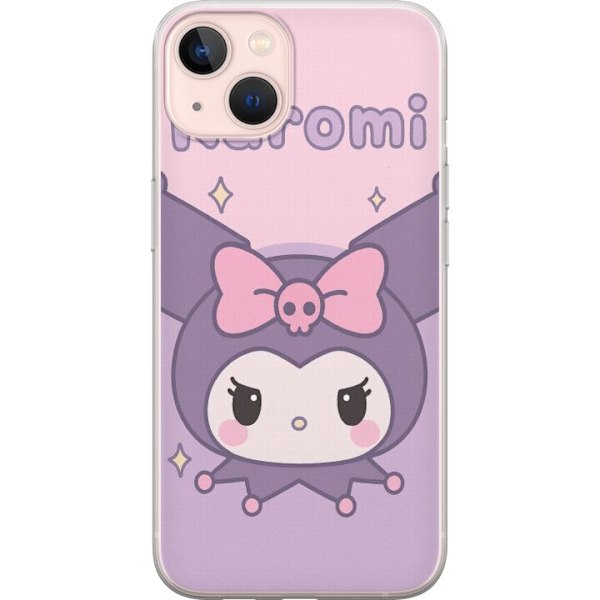 Apple iPhone 13 mini Gjennomsiktig deksel Kuromi Kawaii