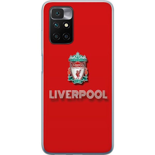 Xiaomi Redmi 10 Gennemsigtig cover Liverpool