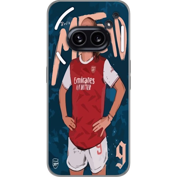 Nothing Phone (2a) Gennemsigtig cover Beth Mead (Arsenal)