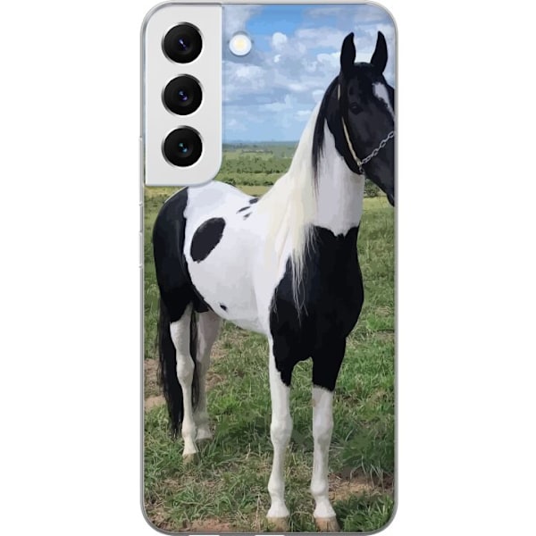 Samsung Galaxy S22+ 5G Läpinäkyvä kuori Hevosen Taika - tyy