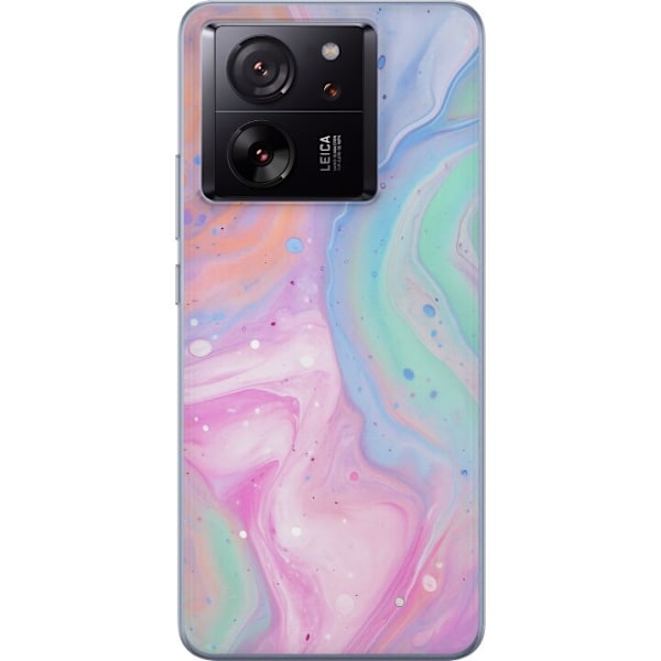 Xiaomi 13T Pro Läpinäkyvä kuori Pastellimarmori