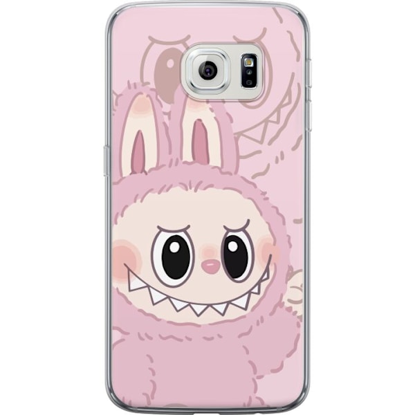 Samsung Galaxy S6 edge Läpinäkyvä kuori Labubu Floral Freak