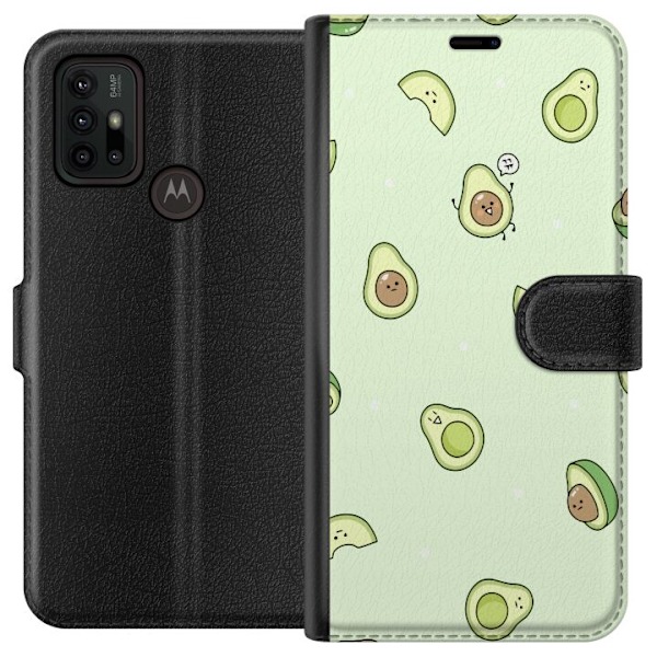 Motorola Moto G30 Tegnebogsetui Glad Avocado