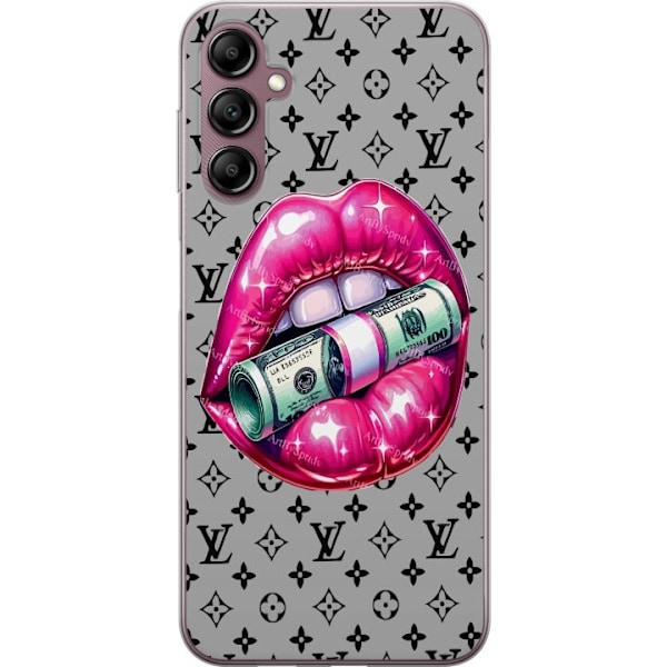 Samsung Galaxy A14 5G Gennemsigtig cover LV Money Lip