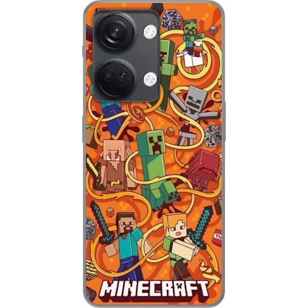 OnePlus Nord 3 Gjennomsiktig deksel Minecraft