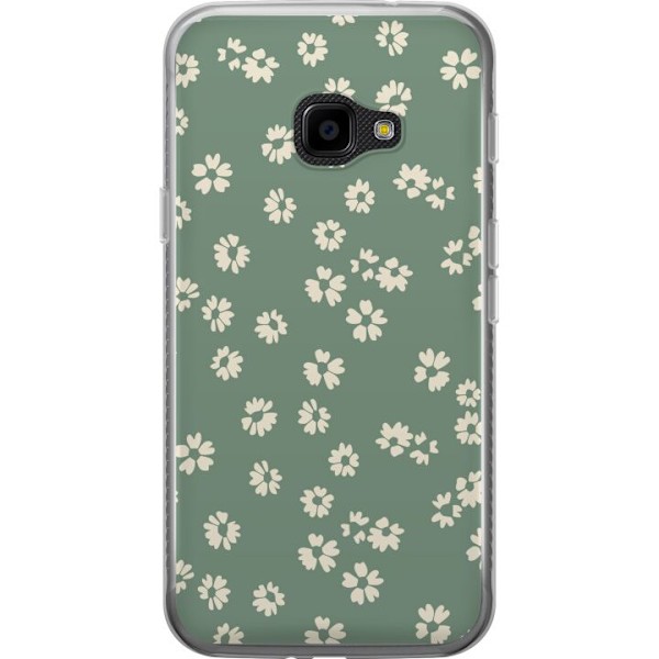 Samsung Galaxy Xcover 4 Läpinäkyvä kuori Kukkaisunelma - Värikäs Kukkakuvio