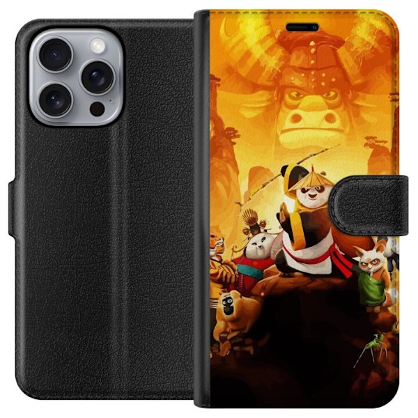 Apple iPhone 16 Pro Max Lommeboketui Kung Fu Panda