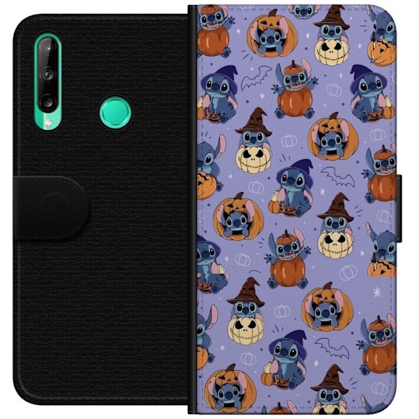 Huawei P40 lite E Plånboksfodral Stitch halloween