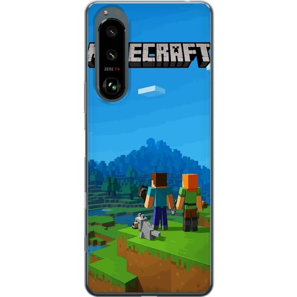 Sony Xperia 5 III Genomskinligt Skal Minecraft Key Art