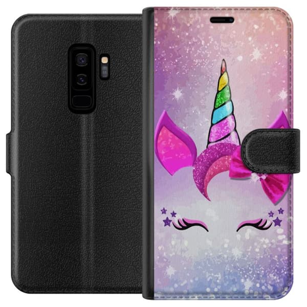 Kompatibelt Plånboksfodral till Samsung Galaxy S9+ Unicorn