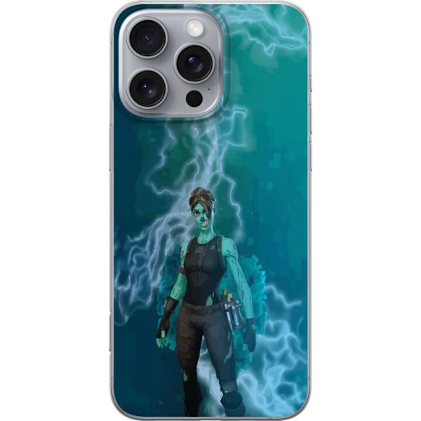 Apple iPhone 16 Pro Max Gjennomsiktig deksel Fortnite - Ghoul