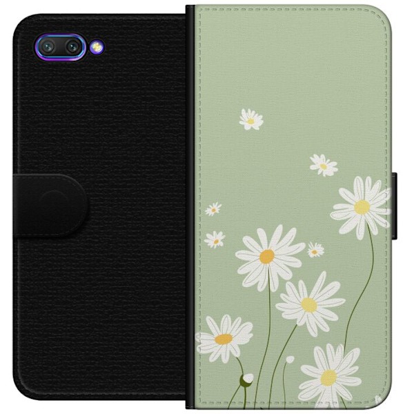 Honor 10 Plånboksfodral Prästkragar – blommigt mönster i