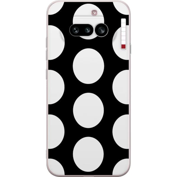 Kompatibel Mobilcover til Nothing Phone (4a) Mono-prikker sort