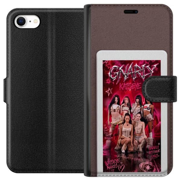 Kompatibelt Lommeboketui til Apple iPhone 6 KATSEYE rosa