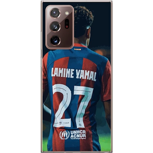 Samsung Galaxy Note20 Ultra Läpinäkyvä kuori Yamal Lamine