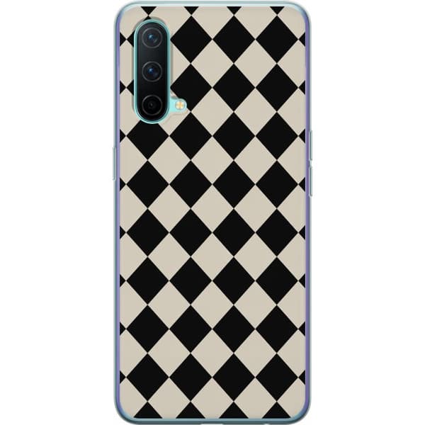 Kompatibel Mobilcover til OnePlus Nord CE 5G Sorte retroromber sort
