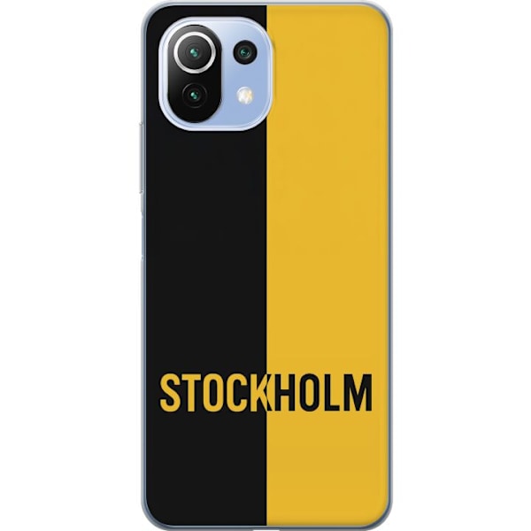 Xiaomi 11 Lite 5G NE Genomskinligt Skal Stockholm – fotboll